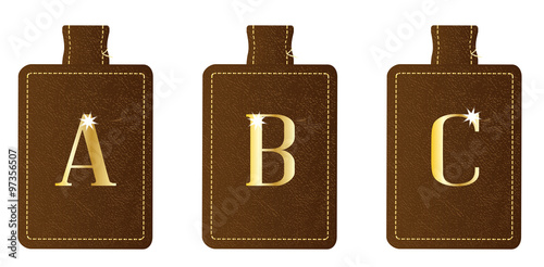 Alphabet Keyring and Fob