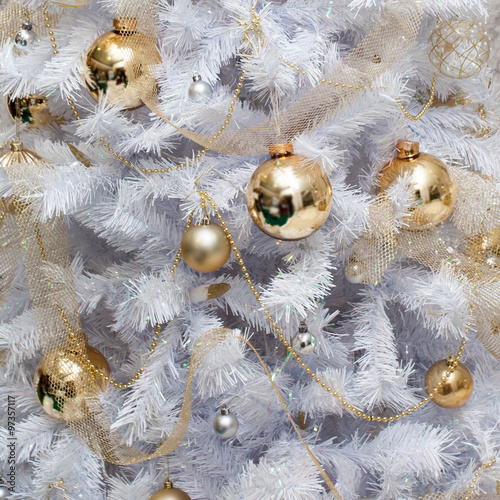 Christmas tree background 