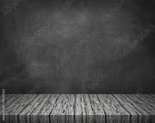 background with rustic board