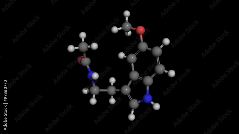 melatonin molecule model rotating 4K UHD seamless loopable with alpha channel melatonin molecule model rotating 4K UHD seamless loopable with alpha channel