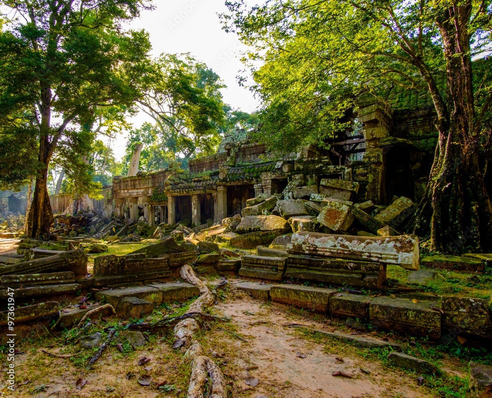 Preah Khan Temple, Angkor, Siem Reap, Cambodia.
