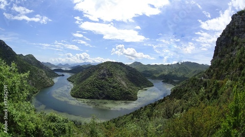 Skardarsko Jezero lake in Montenegro