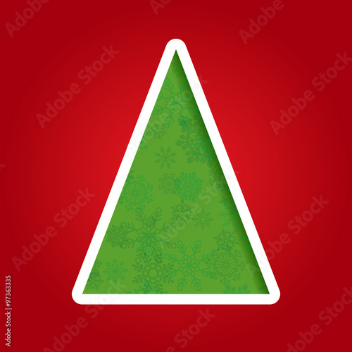 vector new year and christmas greeting card