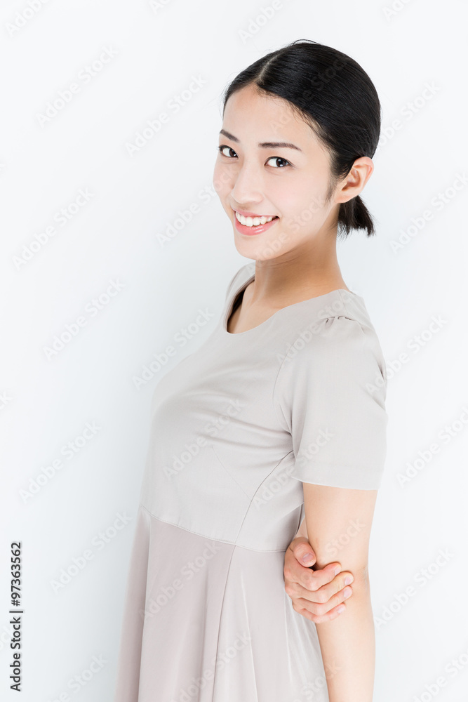 portrait of asian woman