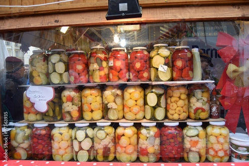 Christmas assorted pickles