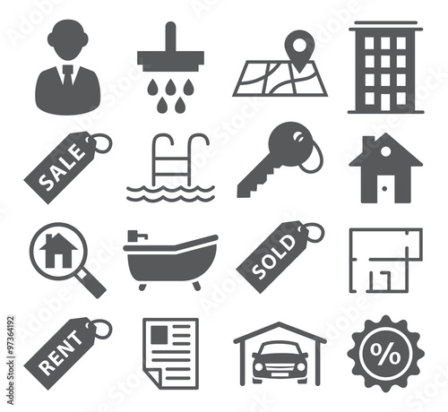 Real Estate Icons