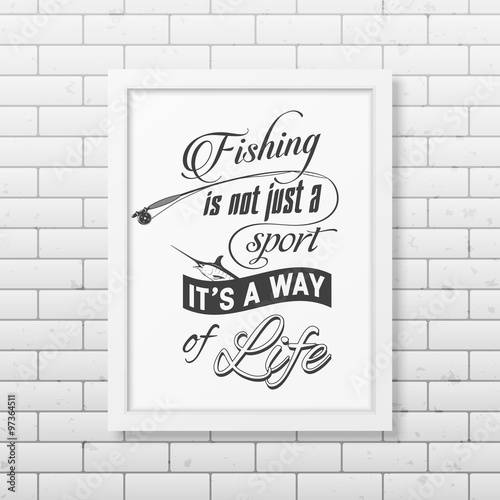 Quote typographical Background in the white frame 