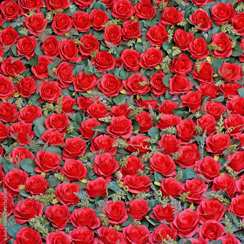 pile of red rose artificial flower pile of red rose artificial flower