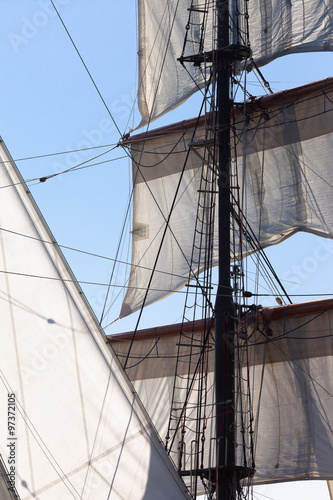 Canvastavla Barquentine yacht sails and rigging