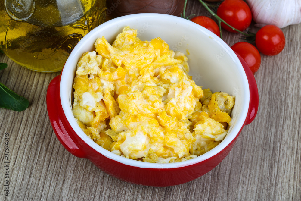 Scrambled eggs Scrambled eggs
