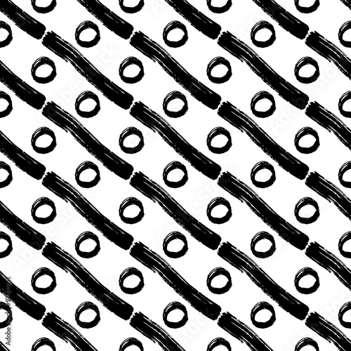 seamless vector brush strokes careless