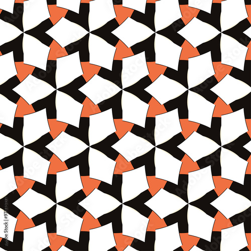 Children abstract ethnic pattern with bright