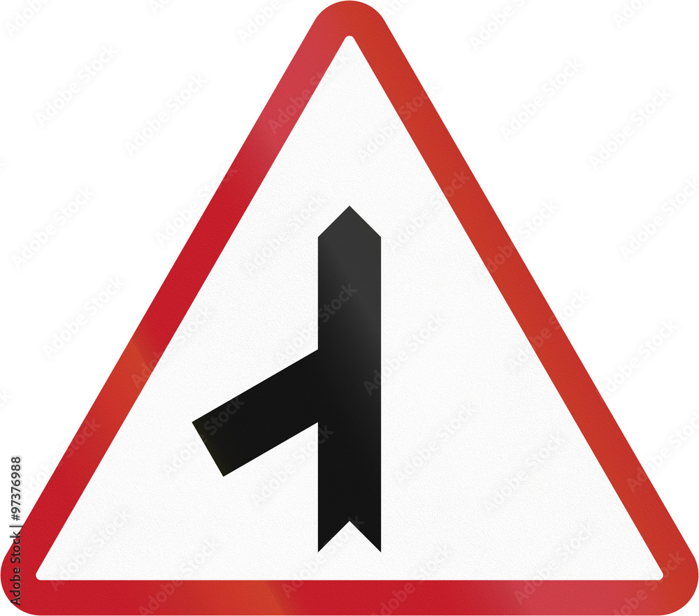 Road sign in the Philippines - Priority Road Road sign in the Philippines - Priority Road