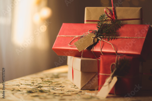 Artistic wrapped gift