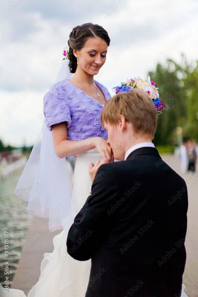 Naklejka premium Love couple