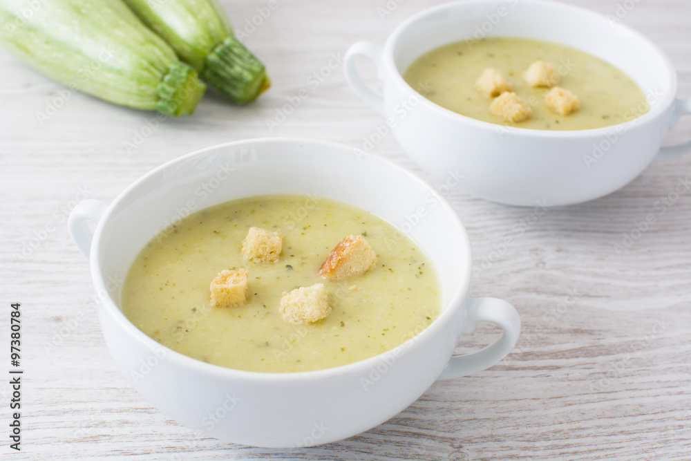 Zucchini soup Zucchini soup