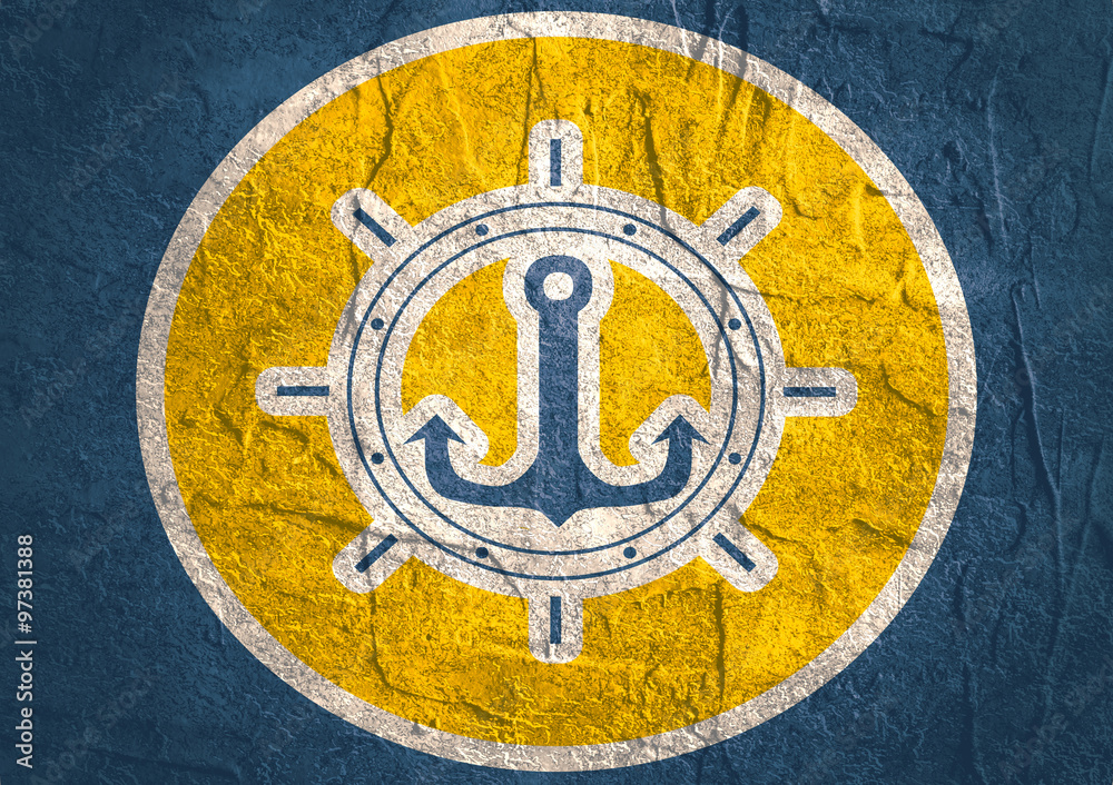 Sea travel relative sticker Icon Sea travel relative sticker Icon