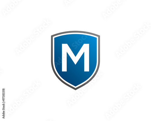 Free Download M Letter And Shield Logo Icon 1 - GFXLoad