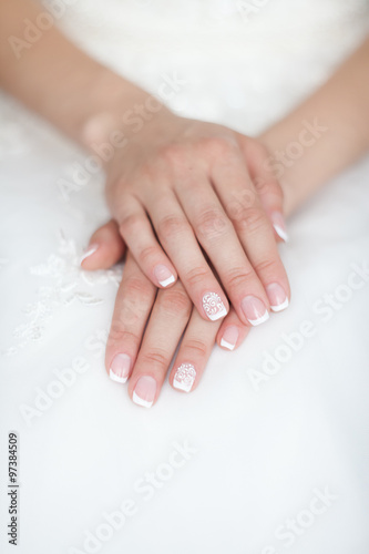 gentle hands of the bride