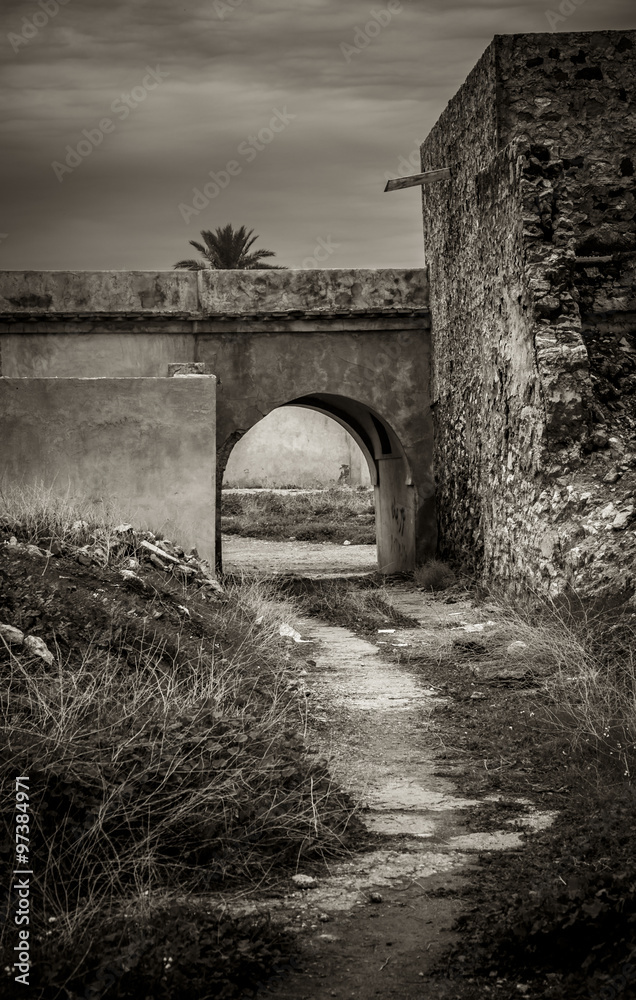 Ancient Alley in Iraqi city of Kirkuk 