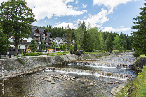 Spindlermühle, Stromschnellen der Labe.