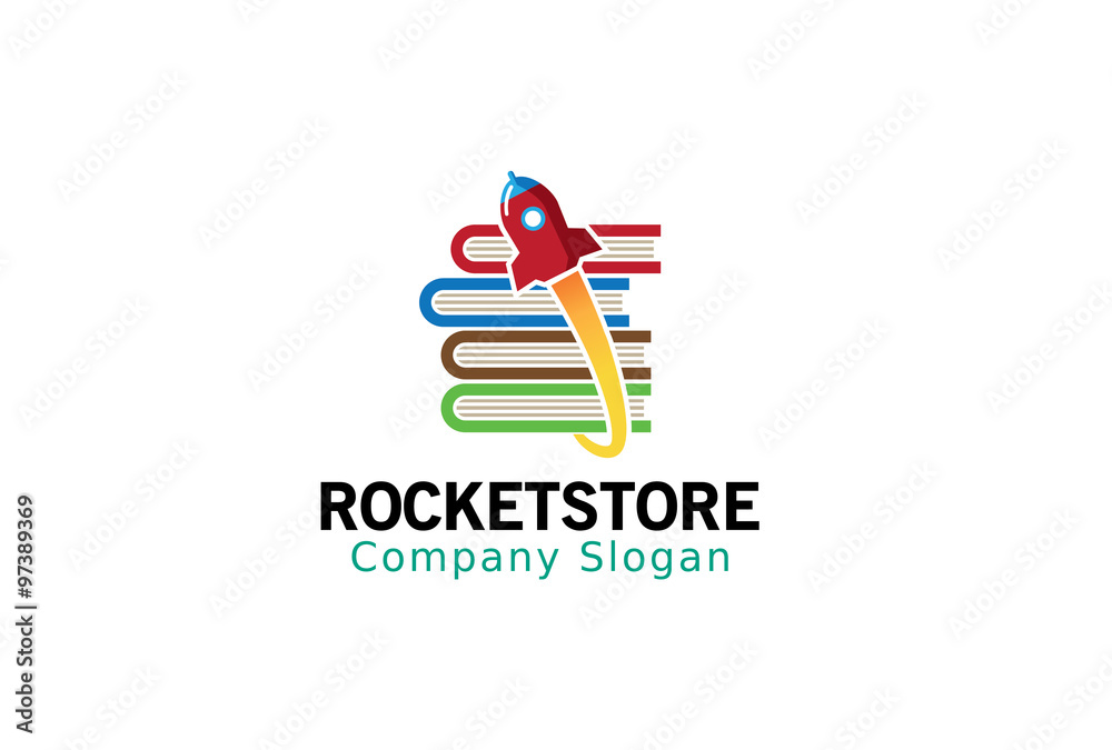 Rocket Store Design Illustration
