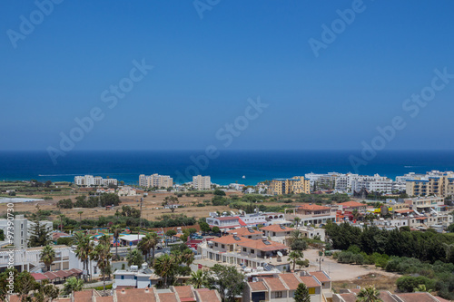 A panoramic view of Protaras, Cyprus © topolov_nick