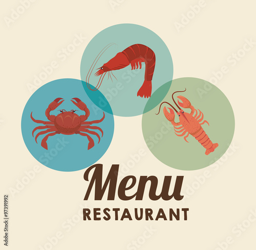Sea food gastronomy 