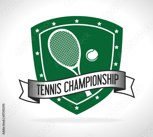 Tennis sport game