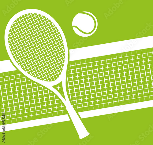 Tennis sport game