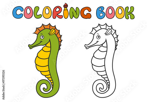 hippocampus cartoon