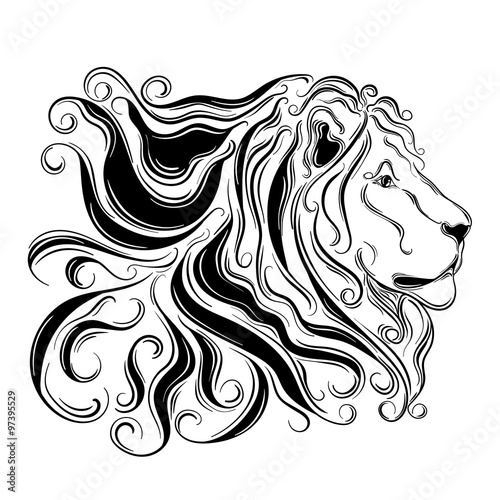 Fototapeta Naklejka Na Ścianę i Meble -  Lion