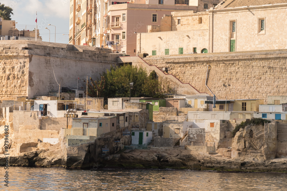 Zwischen Fort St. Elmo und Lower Barrakka Gardens - Valette/ Malta