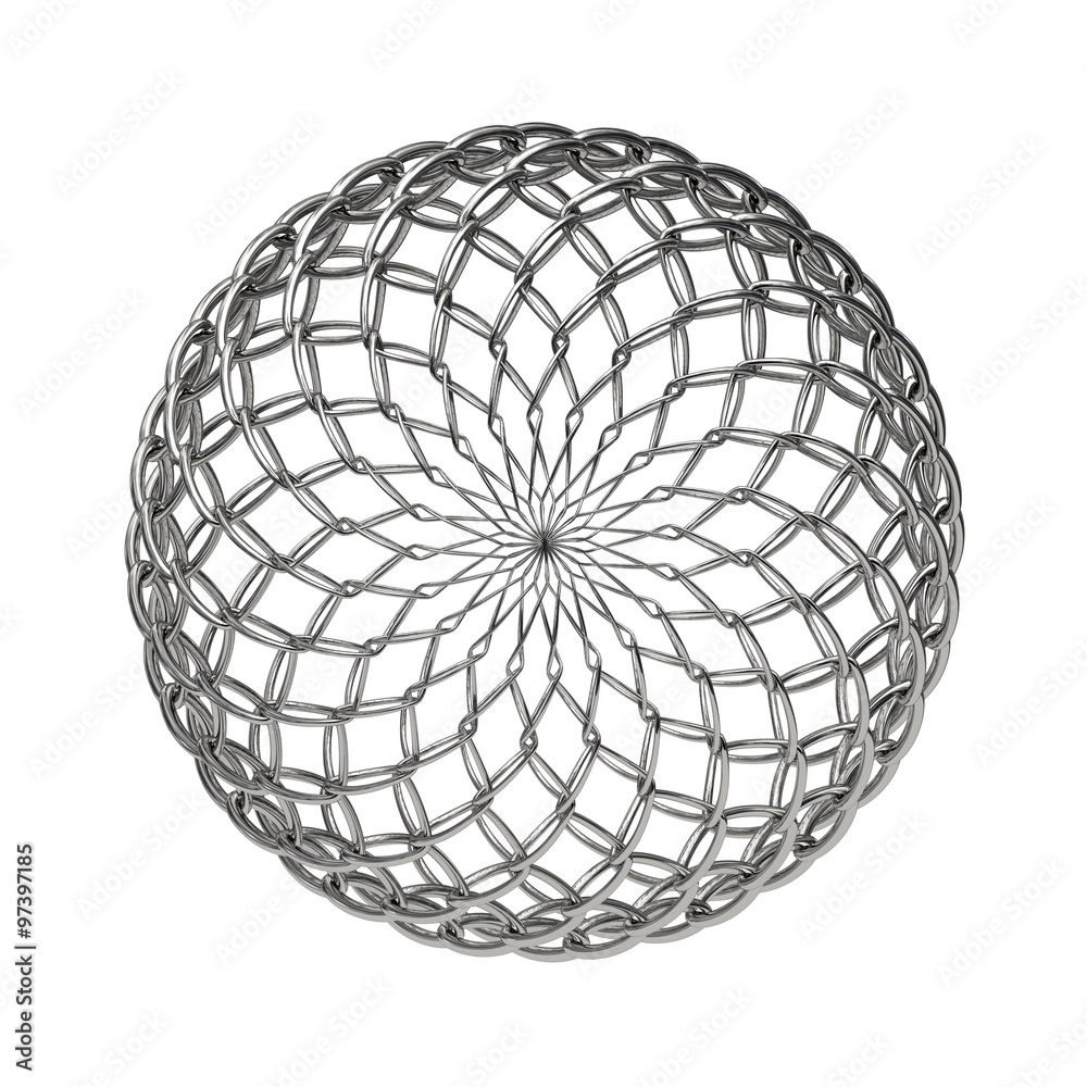 Ball from metalic mesh Ball from metalic mesh