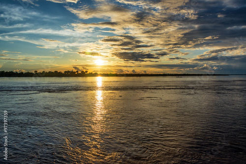 Amazon River Sunset