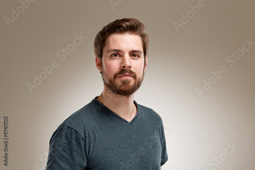 Young man with beard