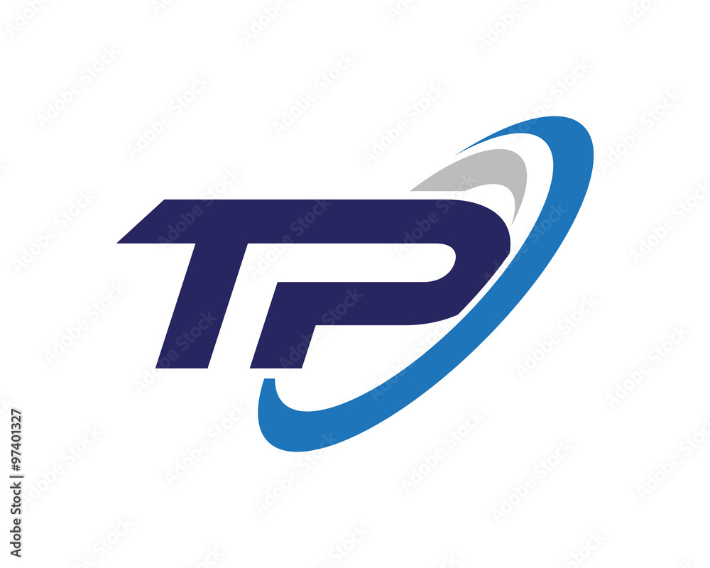 TP Swoosh Letter Logo TP Swoosh Letter Logo