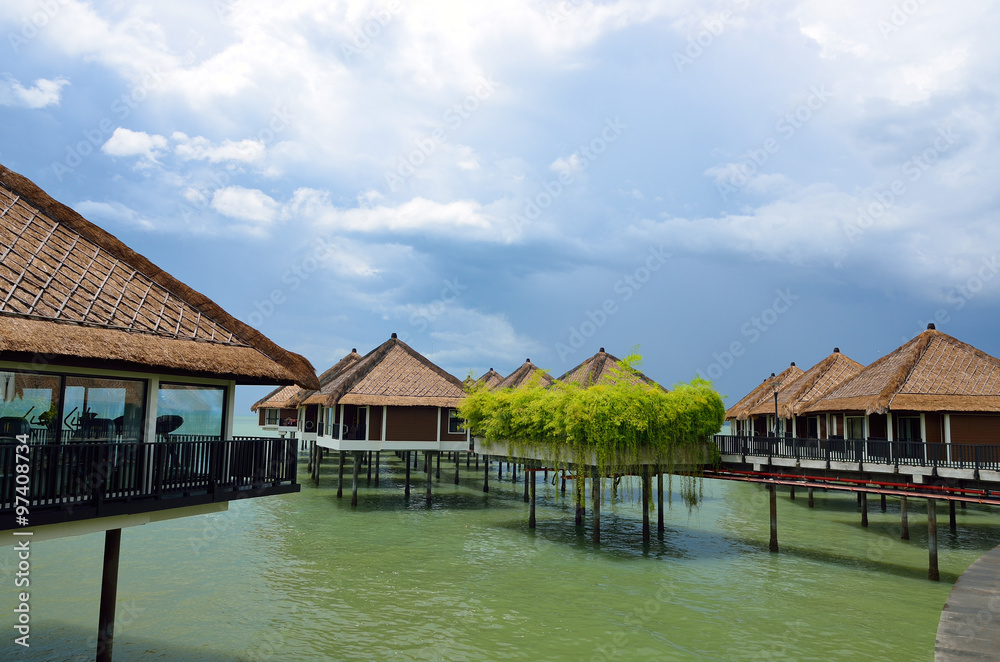 Naklejka premium Port Dickson, Malaysia..