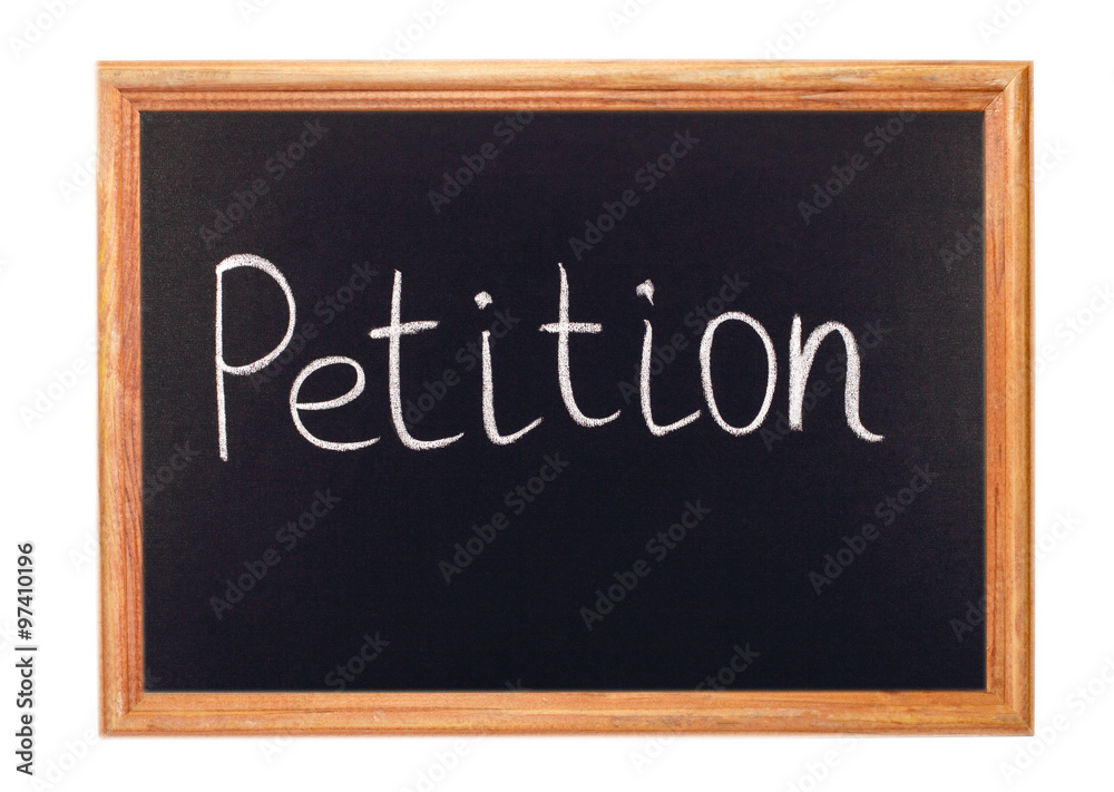 Obraz premium petition
