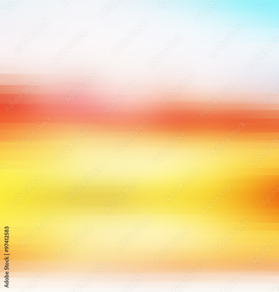 Sunrise,abstract motion blur background for web design, colorful