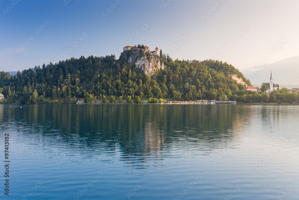 Fototapeta premium Bled Lake, Slovenia, Europe