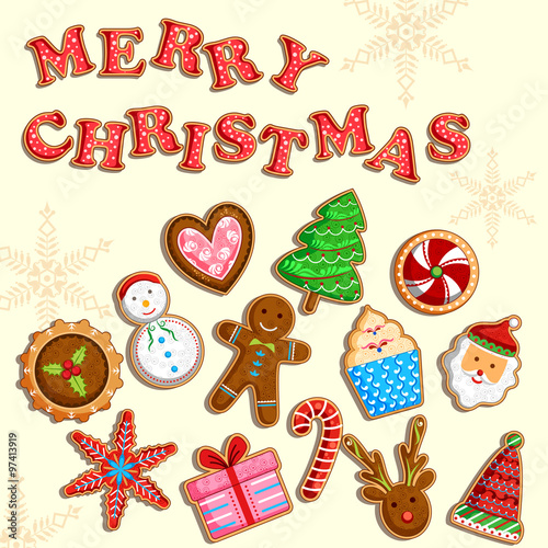 Christmas holiday cookies