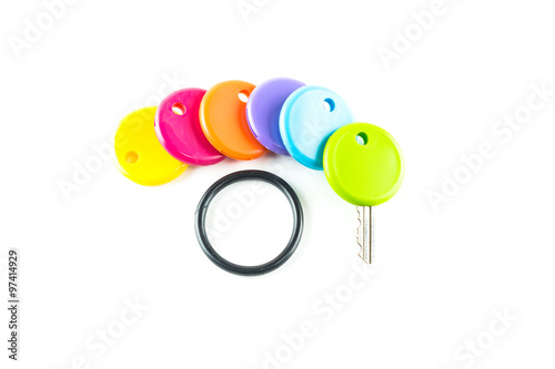  colorful of silicone keycover photo