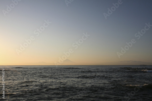 Mt Fuji Over The Sea