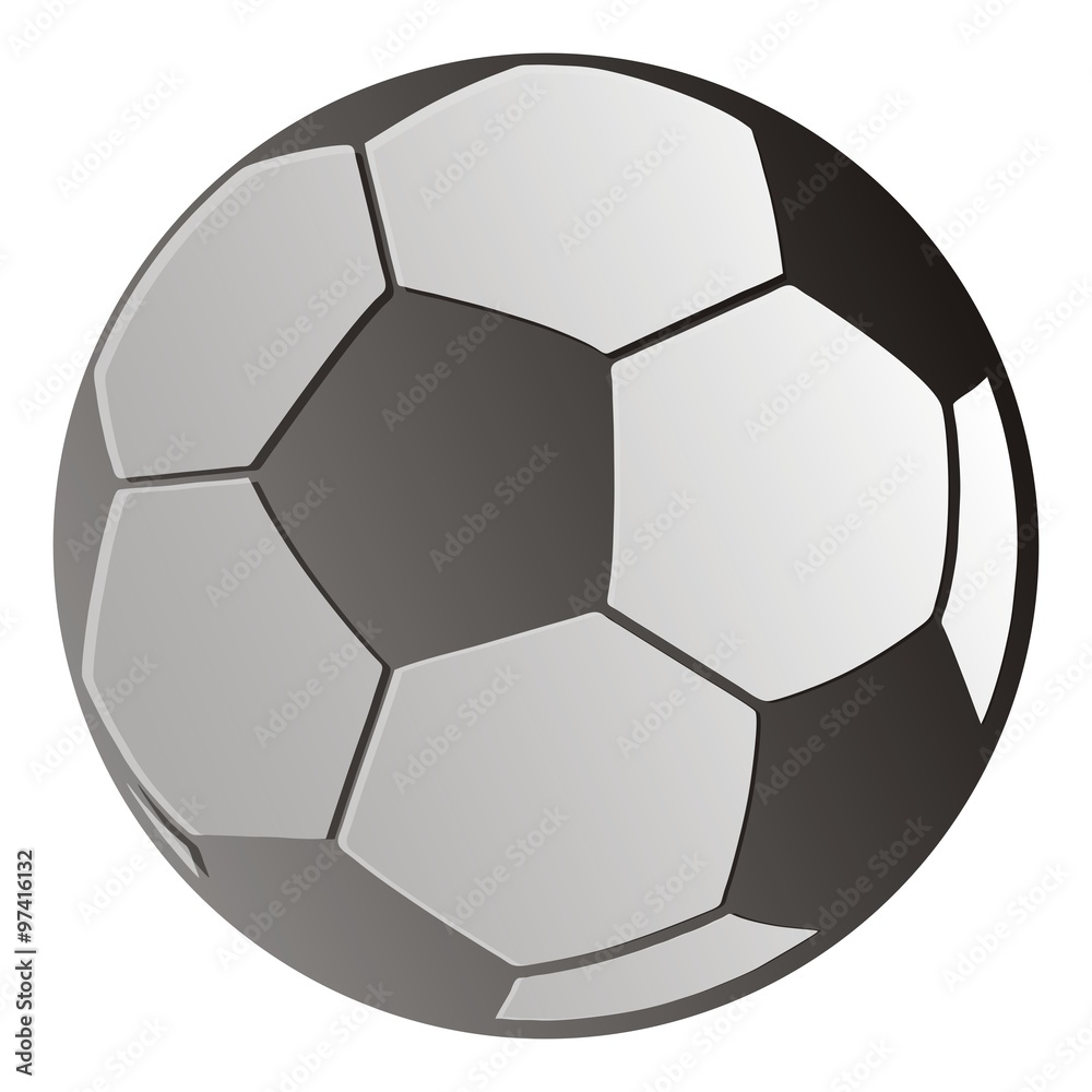 soccer ball, vector icon