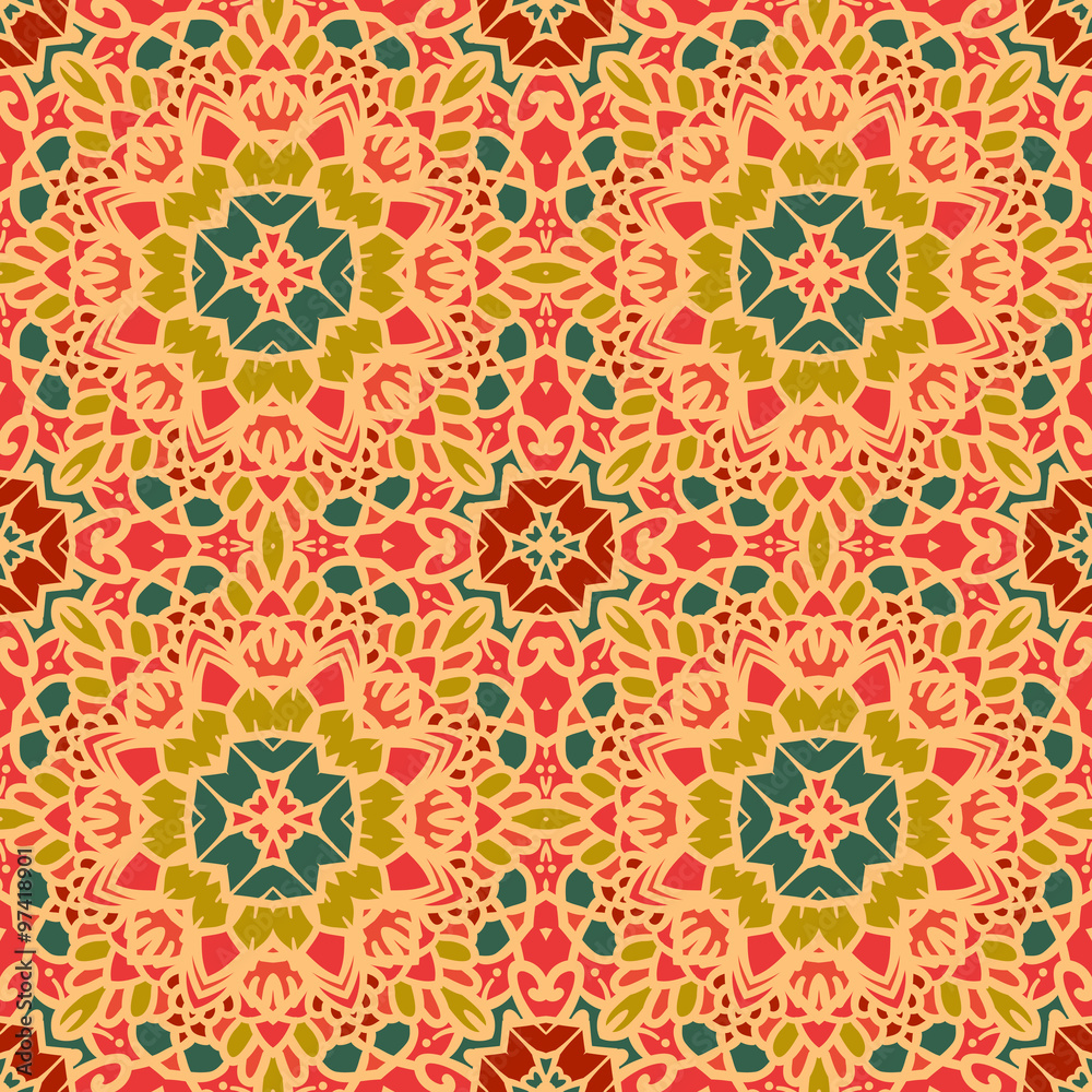 Floral Seamless Vector Pattern Floral Seamless Vector Pattern