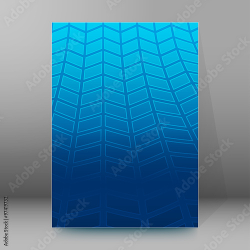 imprint tire background brochure cover page layout