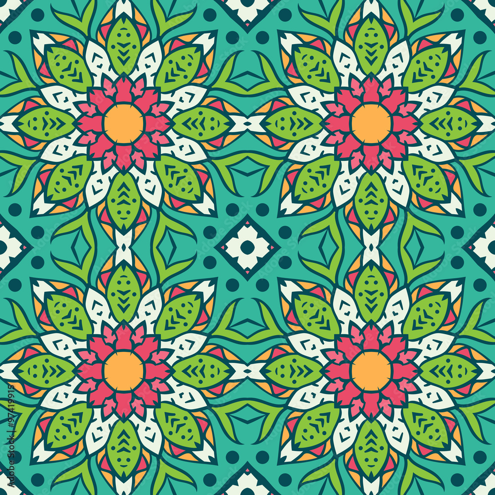 Floral Seamless Vector Pattern Floral Seamless Vector Pattern