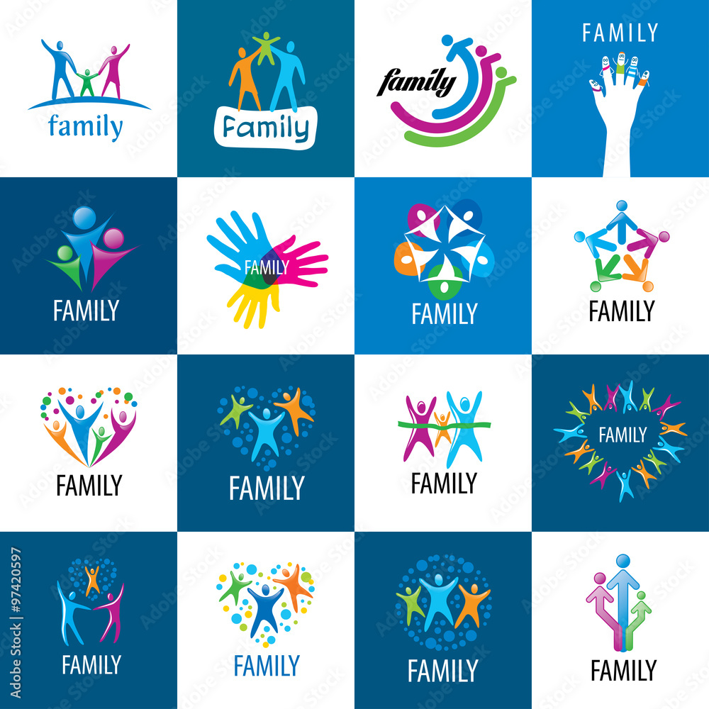 set logos family