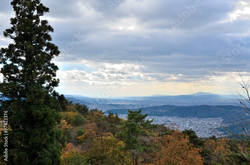 京都 大文字山からの景色